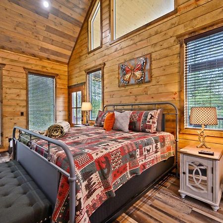 The Adirondack Honeymoon Hot Tub Soaking Tub Wood Burning Fireplace Stephens Gap Esterno foto