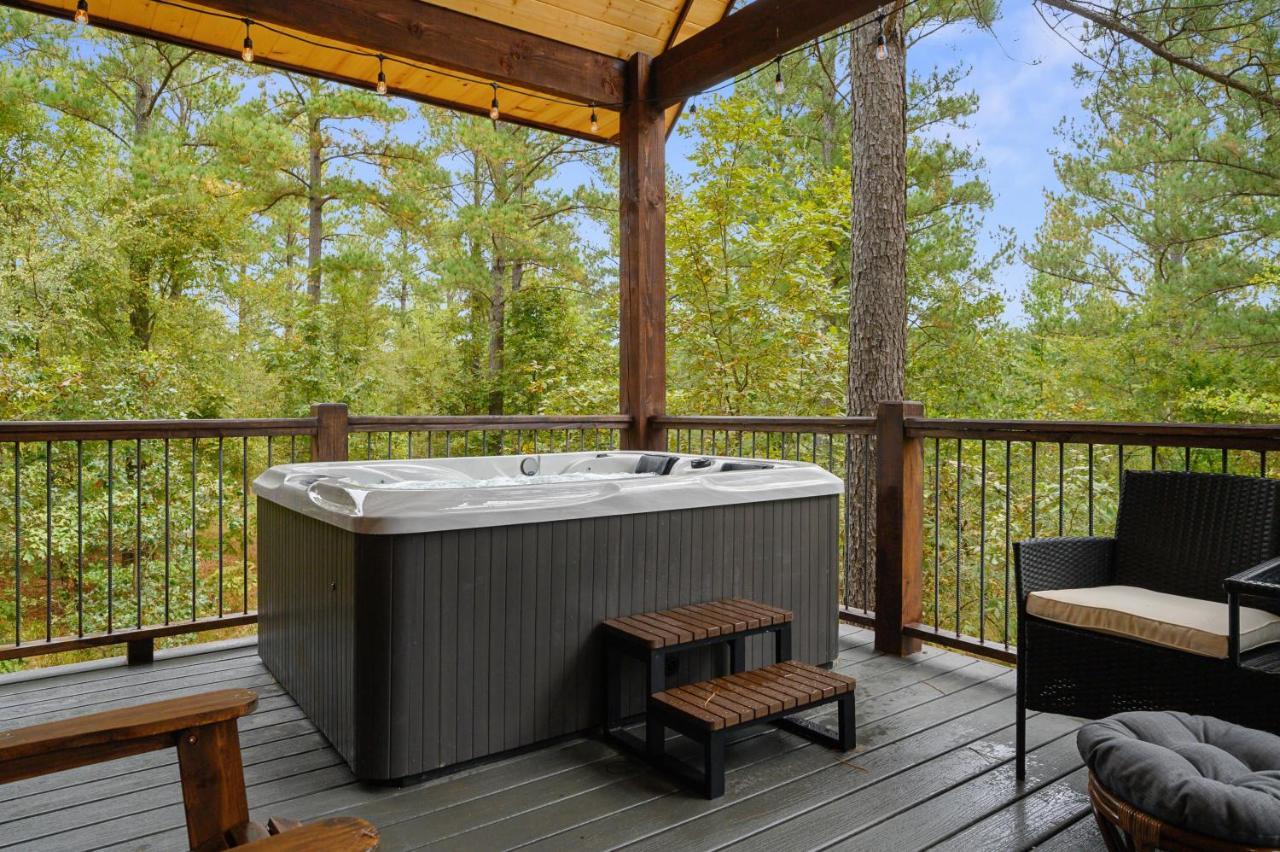 The Adirondack Honeymoon Hot Tub Soaking Tub Wood Burning Fireplace Stephens Gap Esterno foto