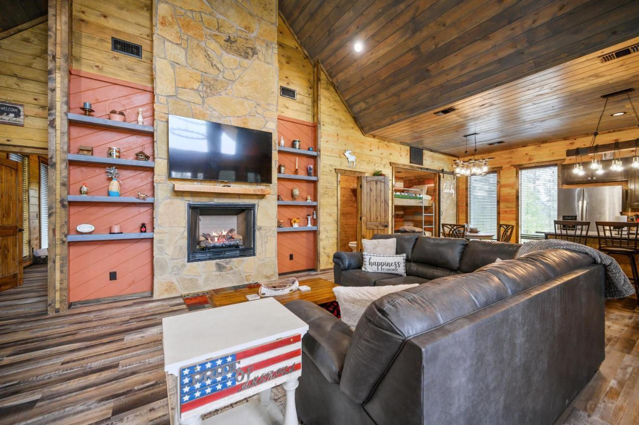 The Adirondack Honeymoon Hot Tub Soaking Tub Wood Burning Fireplace Stephens Gap Esterno foto